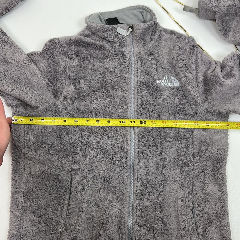 The North Face Women’s Gray Fleece Jacket Size Small Full Zip - Picture 15 of 15